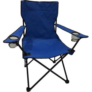 Opvouwbare campingstoel met bekerhouder en hoge rugleuning van HOMECALL beach sling chair