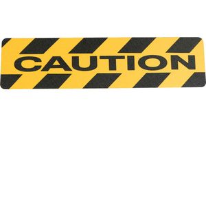 Caution anti slip tape Geel & Zwart x x