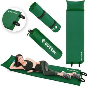 Outtec® Zelfopblazende Isomat, Luchtmatras, Slaapmat - 186x53 cm - Ultralicht, Waterdicht Opblaasbaar Matras, Luchtbed voor Camping, Outdoor