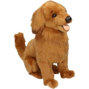 Hansa pluche Golden Retriever knuffel 42 cm