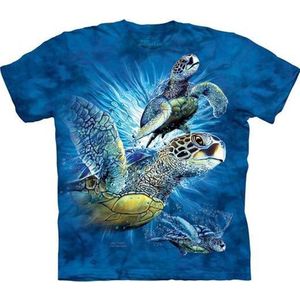 KIDS T-shirt Find 9 Sea Turtles S