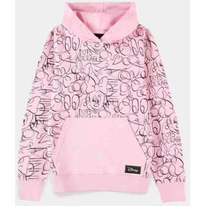 Disney Mickey Mouse - Minnie Mouse Kinder hoodie/trui - Kids 146 - Roze