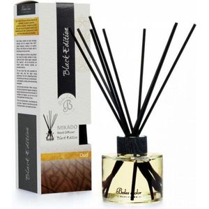 Boles d'olor Black Edition geurstokjes - 125 ml  - Oud