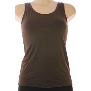 Avet topje 7591 brede band - Zwart - XL