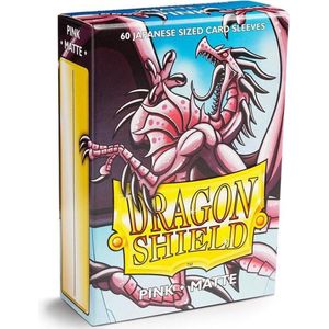Dragon Shield Card Sleeves: Japanese Matte Pink (59x86mm) - 60 stuks
