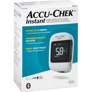 Startset Accu-Chek Instant - Het testen duurt 4 seconden - Hoeveelheid bloed 0.6µl Teststrips zijn niet inbegrepen