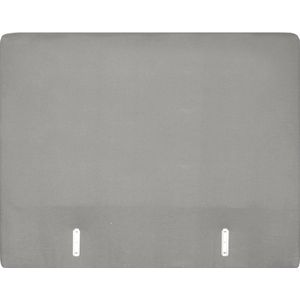 Boxspring hoofdbord - stof Inari grijs 91 - 200 cm vlak