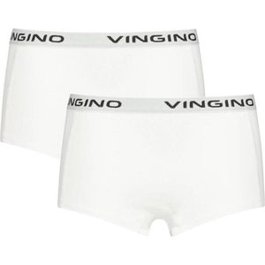 Vingino - Hipster GIRL 2-Pack White - Maat: 98-104