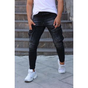 Cargobroek Streetwear Zakken Jongens Mannen Jogger Broek Hip Hop Joggingbroek Joggers Broek Tactische Heren Broek Cargo Harembroek Mannen Kleding W30