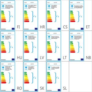 vidaXL Stalamp met waterleidingontwerp ijzer