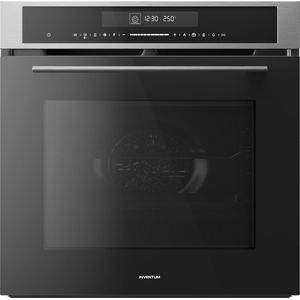 Inventum IMC6035RT - Inbouw combi-oven - Hetelucht - Magnetron - Grill - 72 liter - 60 cm hoog - Tot 250°C - Zwart/RVS