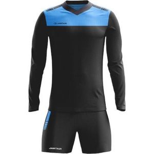 Jartazi Keeperskleding Bari Heren Polyester Zwart/blauw Maat Xl