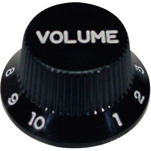 Boston KB-240-V Bell Knop - Zwart Volume Regelaar