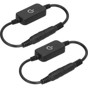 LED Strip Touch Dimmer Controller - Dimmen Helderheid Aan Uit Schakelaar - DC 12V-24V - Enkele Kleur - Light Emitting Diode Strip Light .