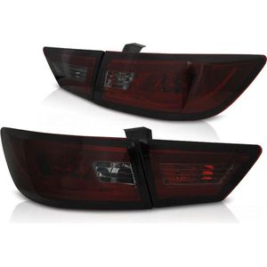 Achterlichten RENAULT CLIO IV 13-16 HATCHBACK LED STRIP ROOD SMOKE