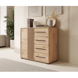 Meubella - Dressoir Adyson - Eiken - 93 cm