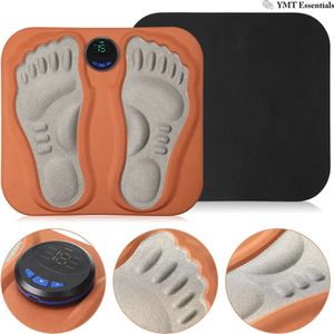 Voetmassage Apparaat met Bediening - Bloedcirculatie Apparaat - 3D Pad - Stimuleert Bloedsomloop - Draadloos - Voet Massage - Acupressuur - Ontspanning - Trainer