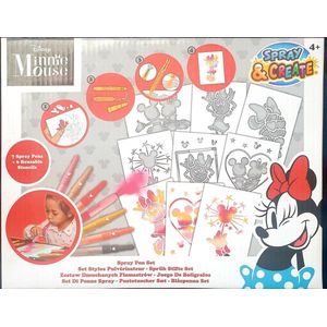 Disney Minnie Mouse Spray Pen Set - Blaastiften set