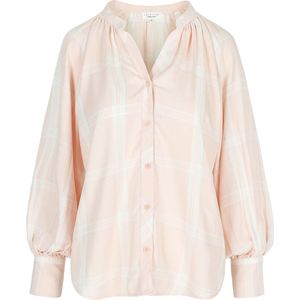 LolaLiza Blouse met volume-mouwen - Light Pink - Maat 42