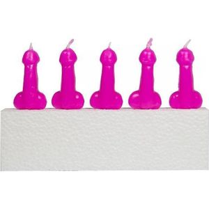 Folat - Penis Candles Pink/5