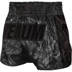 Venum Devil Muay Thai Short - zwart/zwart - S