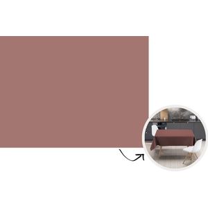 Tafelkleed - Tafellaken - 260x180 cm - Terracotta - Patronen - Roze - Binnen en Buiten
