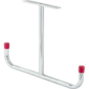Plafondhaak gereedschapshaak - garagehaak - lasthaak - draagvermogen 55 kg - 295 x 435 x 95 x 180 x 184 mm - verzinkt - weerbestendig