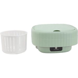 Opvouwbare Simulatie Draagbare Mini Wasmachine - 12V Zelfreinigende Hygiënische Ondergoed Handwas - EU-stekker - Mini wasmachine