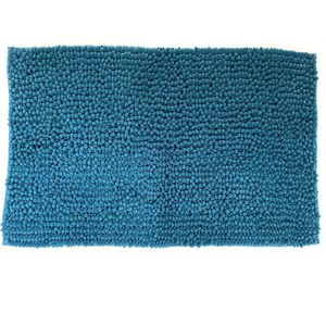 Lucy's Living Luxe badmat POL Turquoise Limited Edition– 50 x 80 cm – grijs - badkamer mat - badmatten - badtextiel - wonen – accessoires