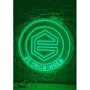 OHNO Woonaccessoires Neon Sign - Voetbalclub 6 - Neon Verlichting - Logo