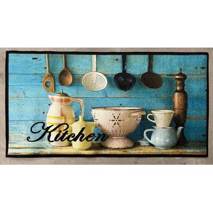 MOMO Rugs - Loper - Keuken - 60x115 cm - vloerkleed - laagpolig tapijt - Design, Modern - Kitchen Masters - Keukenloper