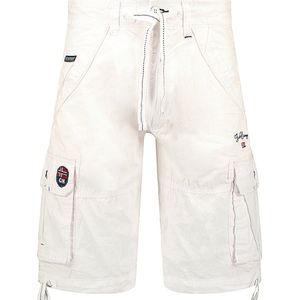 Geographical Norway Korte Broek Private Wit - XL