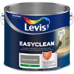 Levis EasyClean - Tegen Zwarte Strepen Mengverf - Mat - Shady Grey B60 - 2.5L