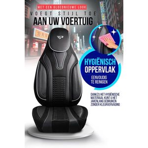 AUTOSTOELHOES-BEDRIJFSWAGEN-TOKIO-1+1ZITS-DUCATO,JUMPER,BOXER,TRANSIT-ZWART/GRIJS