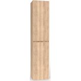 Ben Tendenza Badkamerkast - 35x29x165 cm - Urban Oak - Kolomkast Badkamer Hoog - Opbergkast