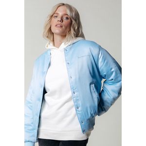 Colourful Rebel Vita Satin Bomber Jacket- M