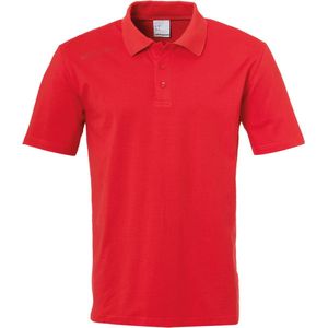 Uhlsport Essential Polo Shirt Rood Maat XL