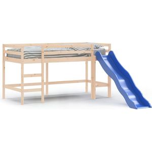 vidaXL-Kinderhoogslaper-met-glijbaan-massief-grenenhout-90x190-cm