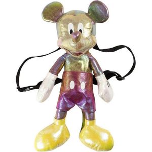 Mickey Mouse - Rugtas - Rugzak - Disney Knuffel - Casual - Glitter (18 x 16 x 40 cm)