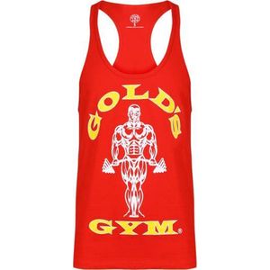 GGVST003 Muscle Joe Premium String Vest - Red - XL