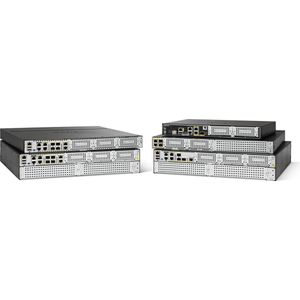 Cisco ISR4221-SEC/K9 bedrade router Gigabit Ethernet Zwart, Grijs