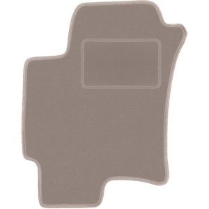 Beige bestuurdersmat voor: Hyundai Coupe II GK coupé (2001-2008)