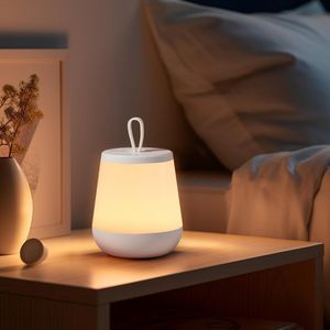 Multifunctioneel Bedlampje met Aanraakscherm - Oplaadbaar LED Nachtlampje met 16 RGB Kleuren voor Slaapkamer en Baby