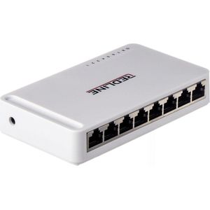 Redline RL-S2008G – 8-poorts Gigabit Switch voor Supersnelle Netwerkverbindingen