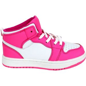 Babes & Binkies Sneakers Chiquita wit roze Kids & Kind Meisjes Roze - Maat: 28