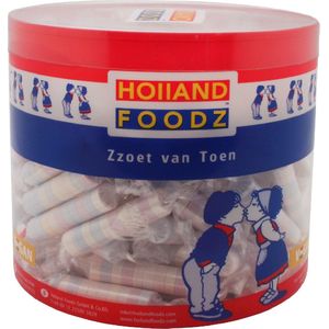 Holland Foodz Snoep Rolletjes 140st