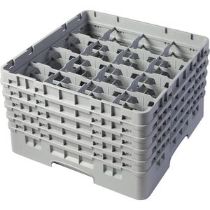 CAMBRO Camrack - 16 Compartimenten - 50 x 50 x 30,8 cm - Glashoogte: 25,7 cm