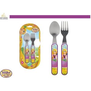 Bestek set Disney Princess Tangled Rapunzel (metaal/kunststof)