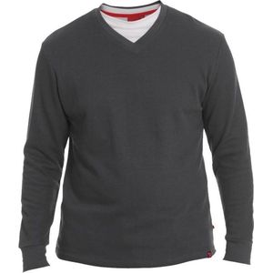 D555 Bliss Heren Lange mouwen Sweater 100% cotton –  Charcoal kleur maat L