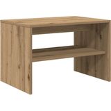 vidaXL - Tv-meubel - 60x40x40 - cm - bewerkt - hout - artisanaal - eikenkleur